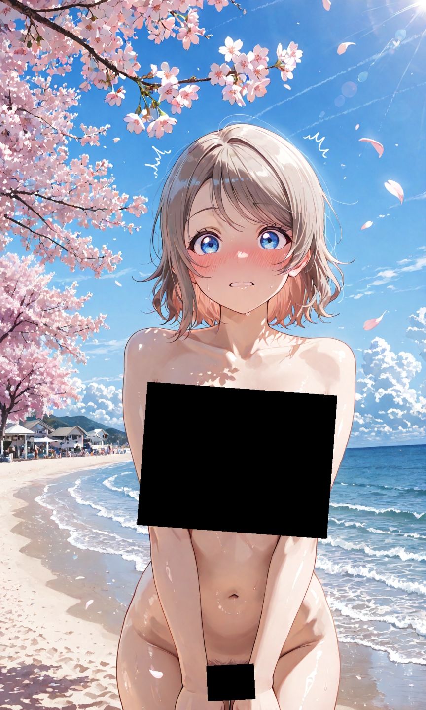 渡辺曜ちゃんのえっちな写真集vol.2〜春の晴れた昼の海編〜 画像7