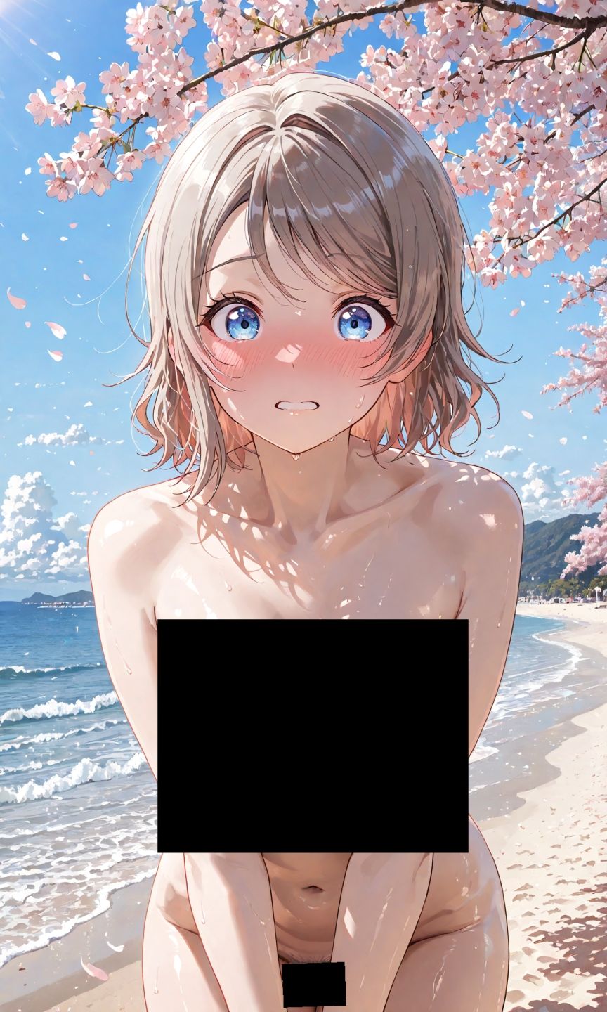 渡辺曜ちゃんのえっちな写真集vol.2〜春の晴れた昼の海編〜 画像8