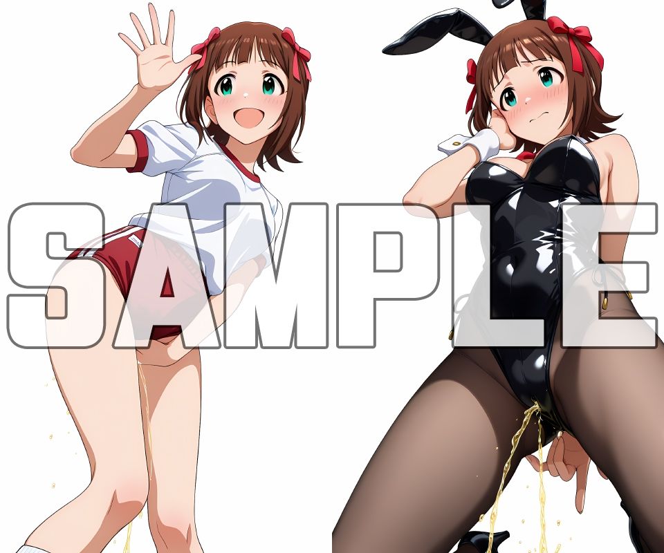 サンプル画像5:着せ替えおしっこ人形AIR -無印歌姫偶像極人編 赤天春-(牡丹桜) [d_576759]