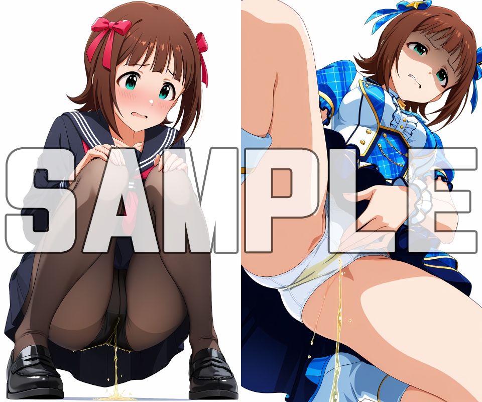 サンプル画像6:着せ替えおしっこ人形AIR -無印歌姫偶像極人編 赤天春-(牡丹桜) [d_576759]