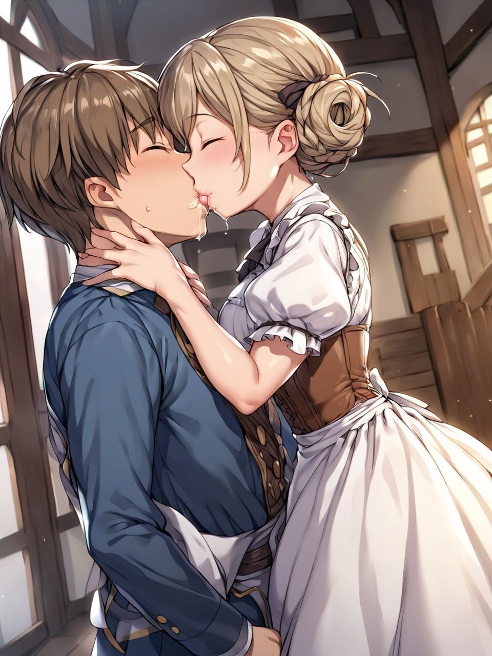 サンプル画像3:異世界ハーレムー片田舎村娘編(ふさふさ23) [d_576766]