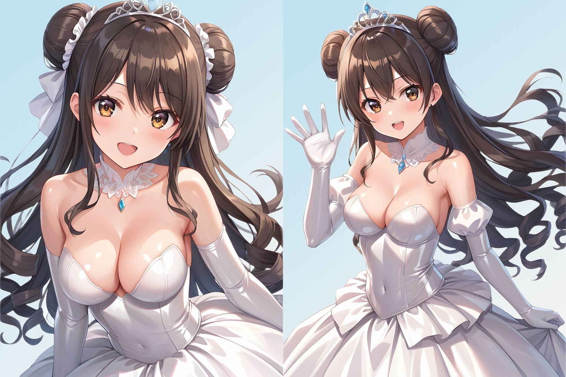 ウェディングドレスに精液&おしっこぶっかけ 画像2