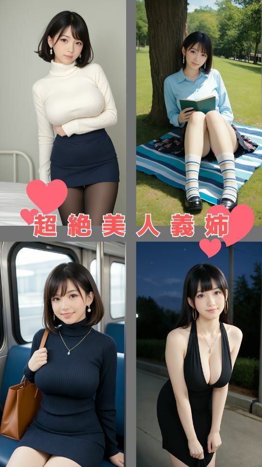 密着撮影!巨乳義姉の止まらない誘惑 画像1