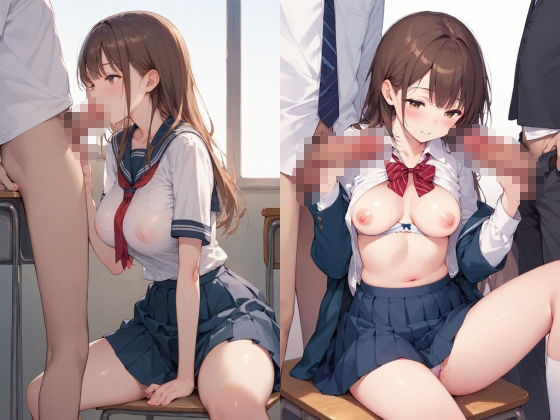 ターゲットは巨乳生徒!性感調教で校則違反を性教育10