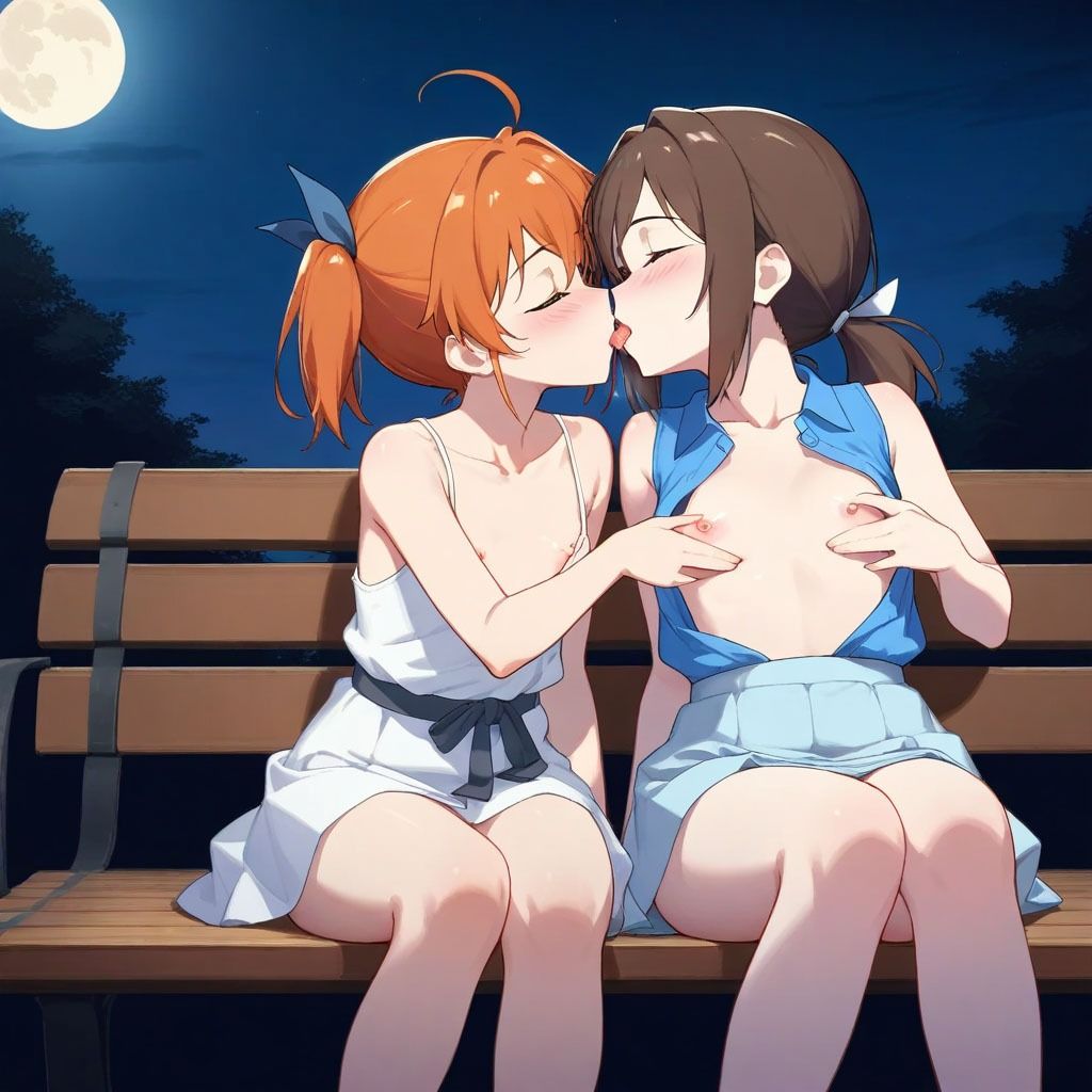 サンプル画像3:貧乳好きによる貧乳シリーズVol.2 レズ編(Spielen) [d_576907]