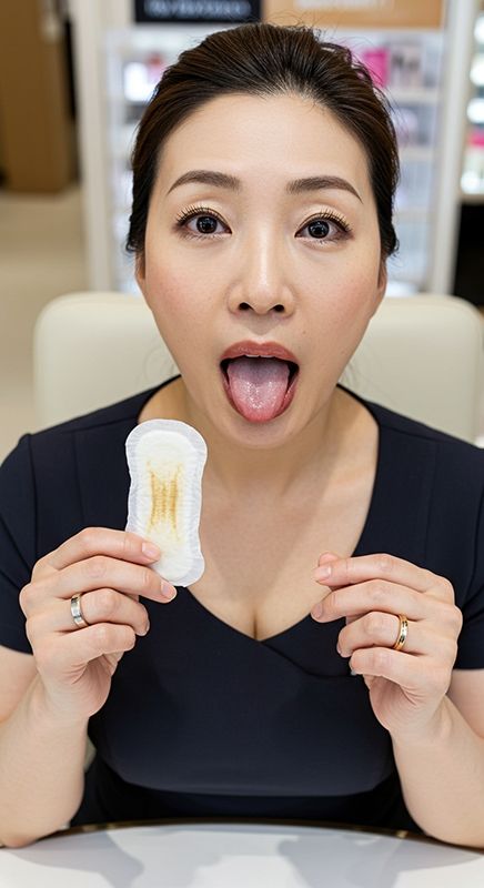 【おかず専用】妄想美魔女〜人妻美容部員の汚れ〜 画像1