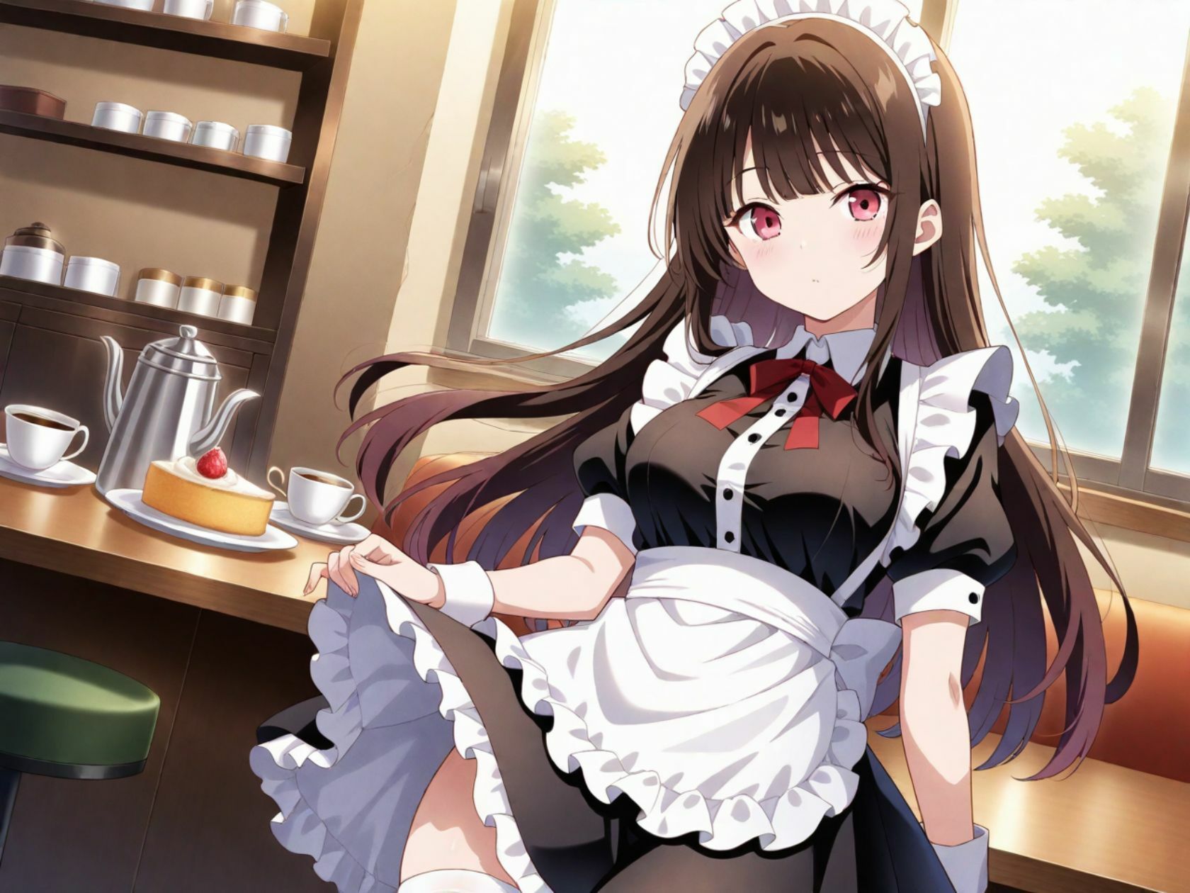 サンプル画像2:膣キュン？放課後メイドカフェ(じすとん部屋) [d_576958]