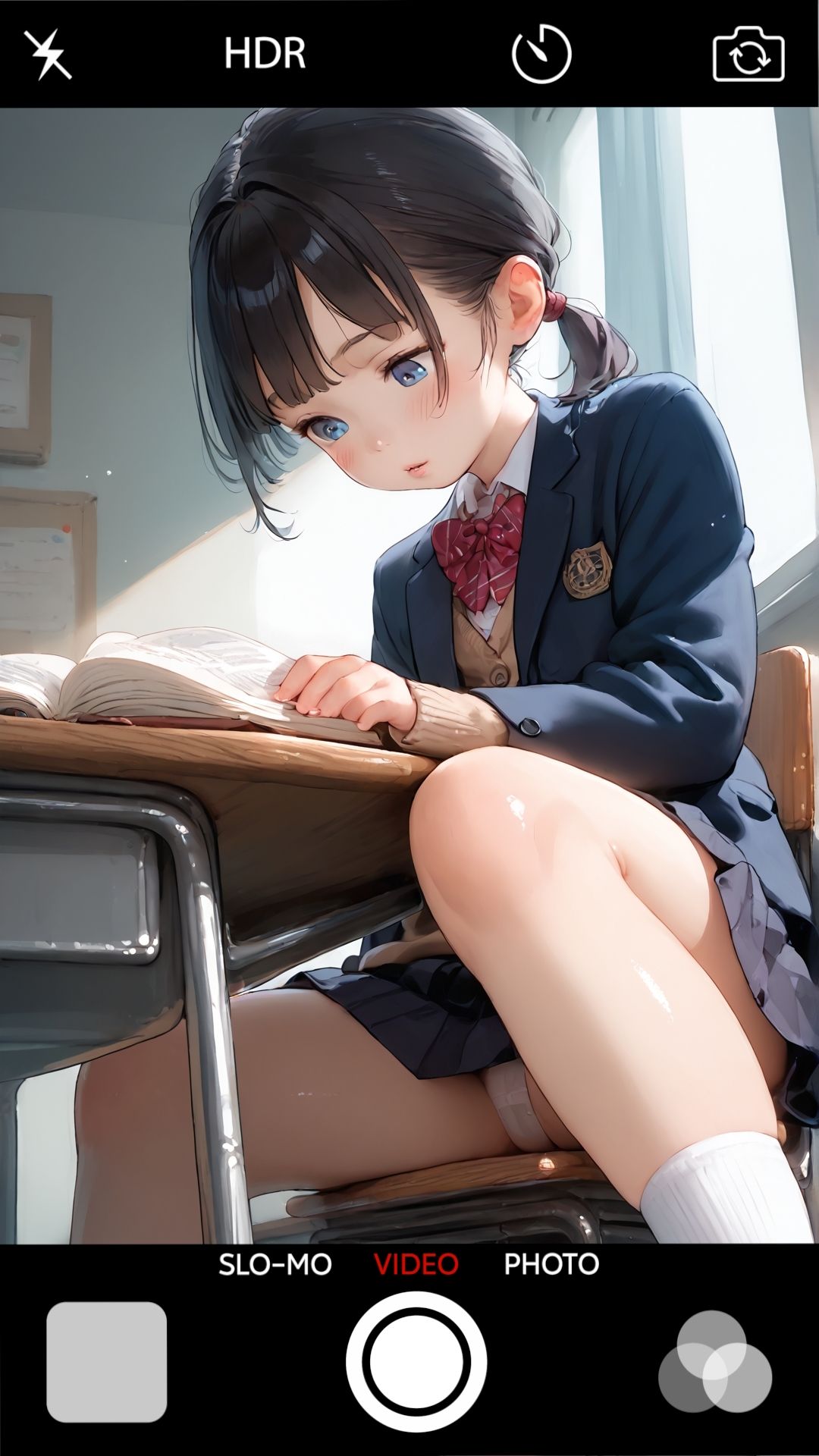僕の学校の性処理係、高嶺の花子ちゃん 画像1