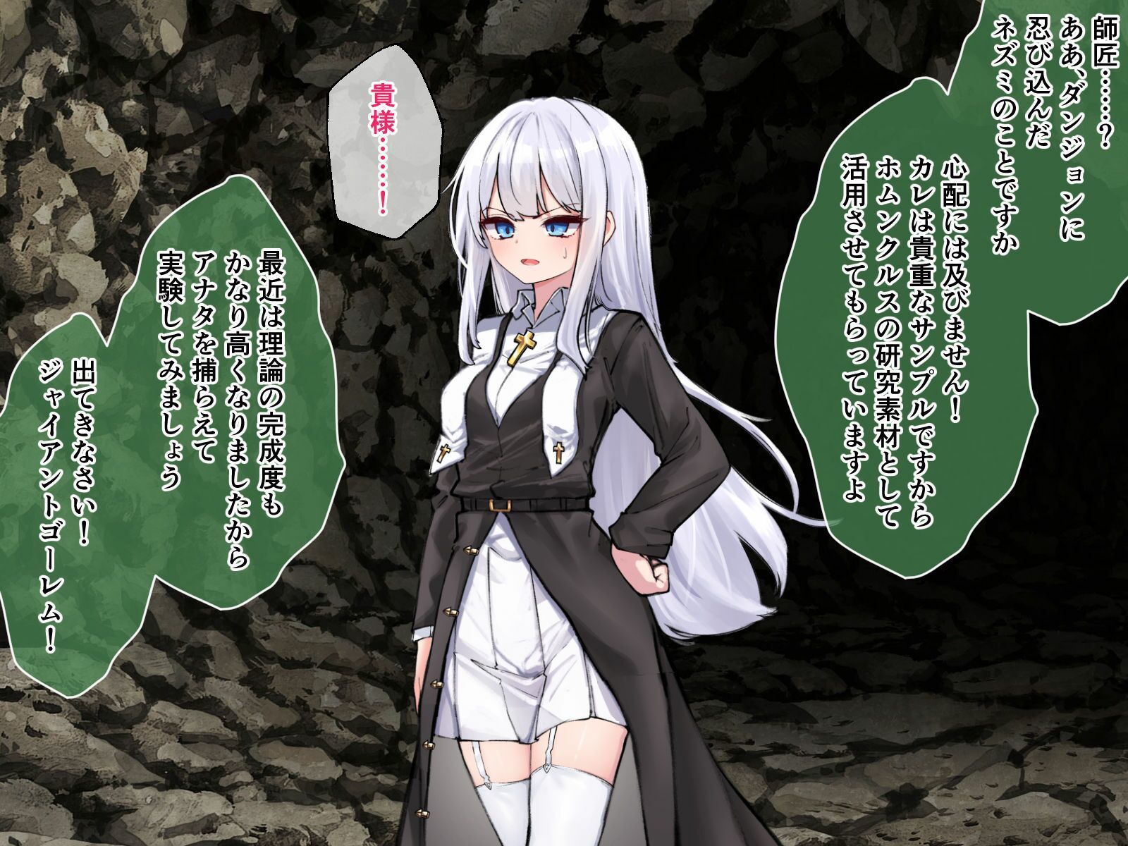 サンプル画像1:迷宮都市アサイラム CGノベル版 後編 〜聖女は堕ちて子宮で啼く〜(どろっぷす！) [d_577074]