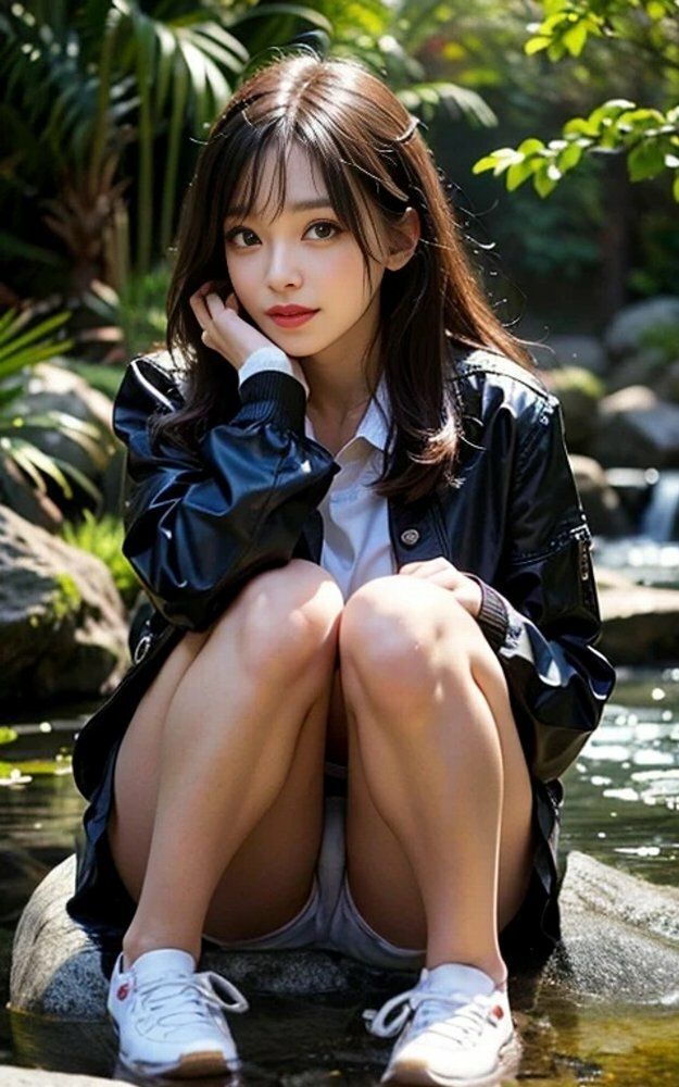女子大生日本庭園パンチラ画像集 画像6
