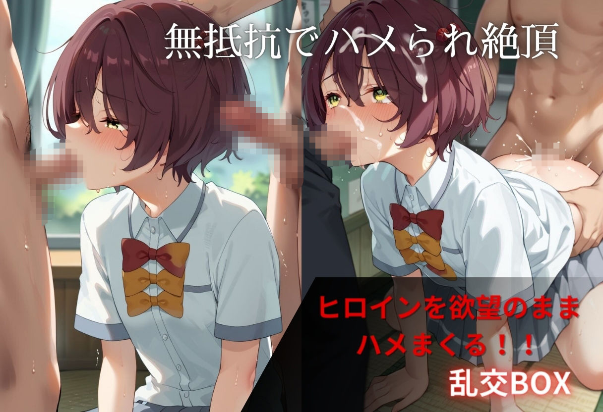 ヒロイン乱交BOX〜コ●リ(制服編)〜 画像1
