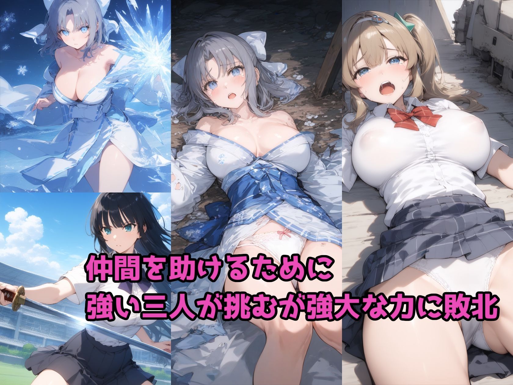 サンプル画像1:閃乱カ〇ラ楽園征服(ルミア) [d_577323]