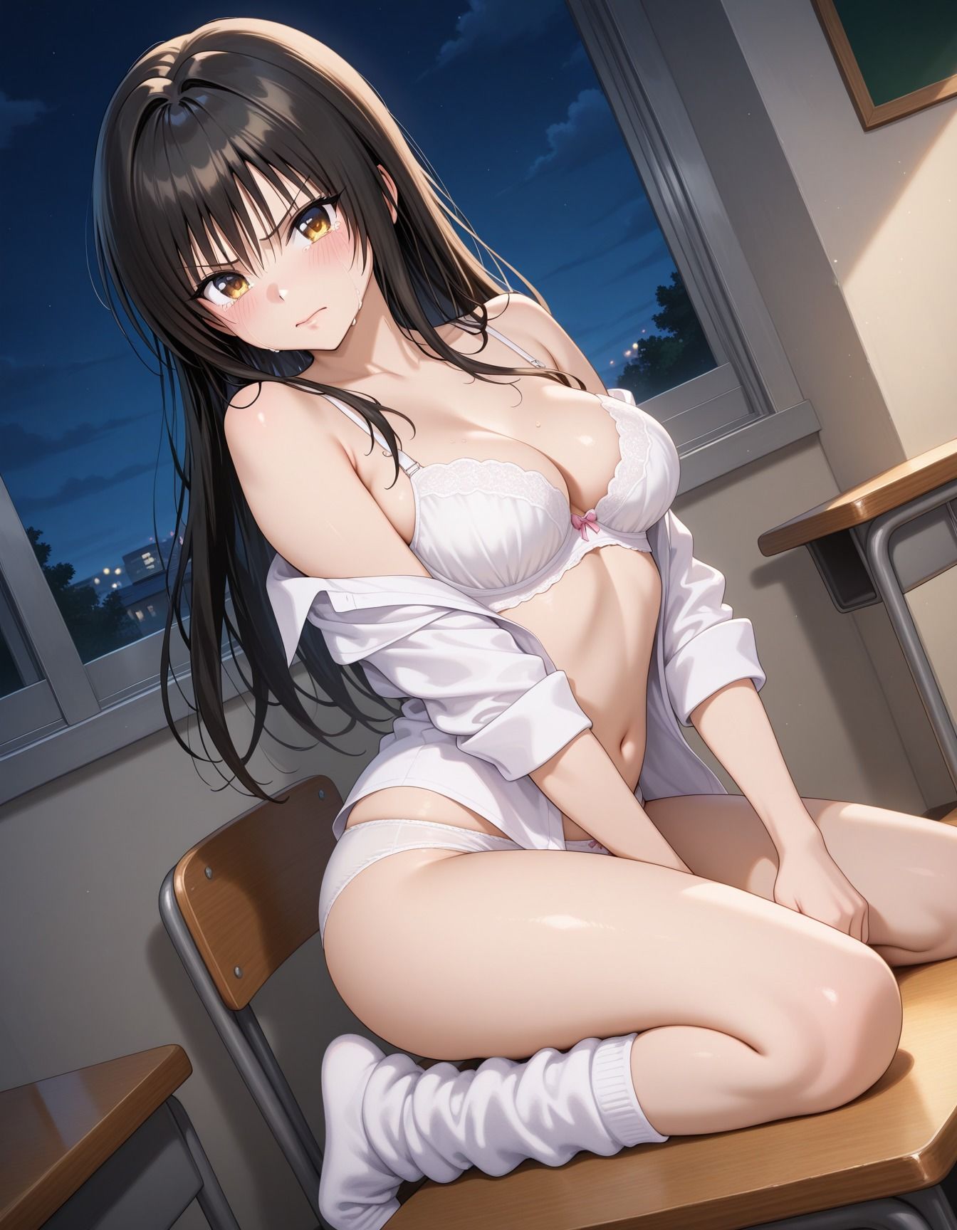 キモデブ男に犯●れた少女 画像3
