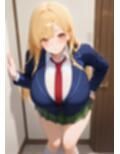 金髪爆乳ちゃんの淫らな日常