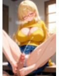 金髪爆乳ちゃんの淫らな日常