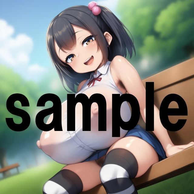爆乳童顔痴女〜わき・陰毛編〜 画像4