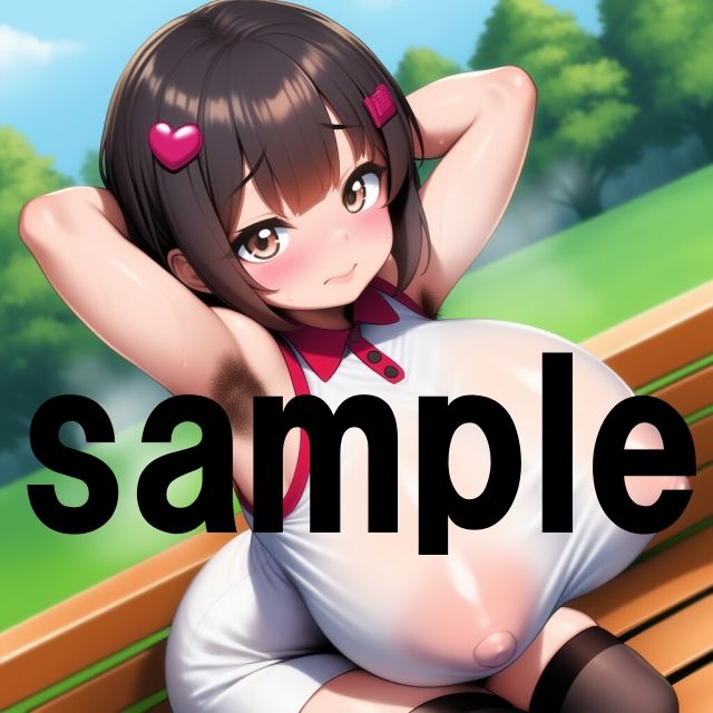 サンプル画像5:爆乳童顔痴女〜わき・陰毛編〜(童顔堂) [d_577374]