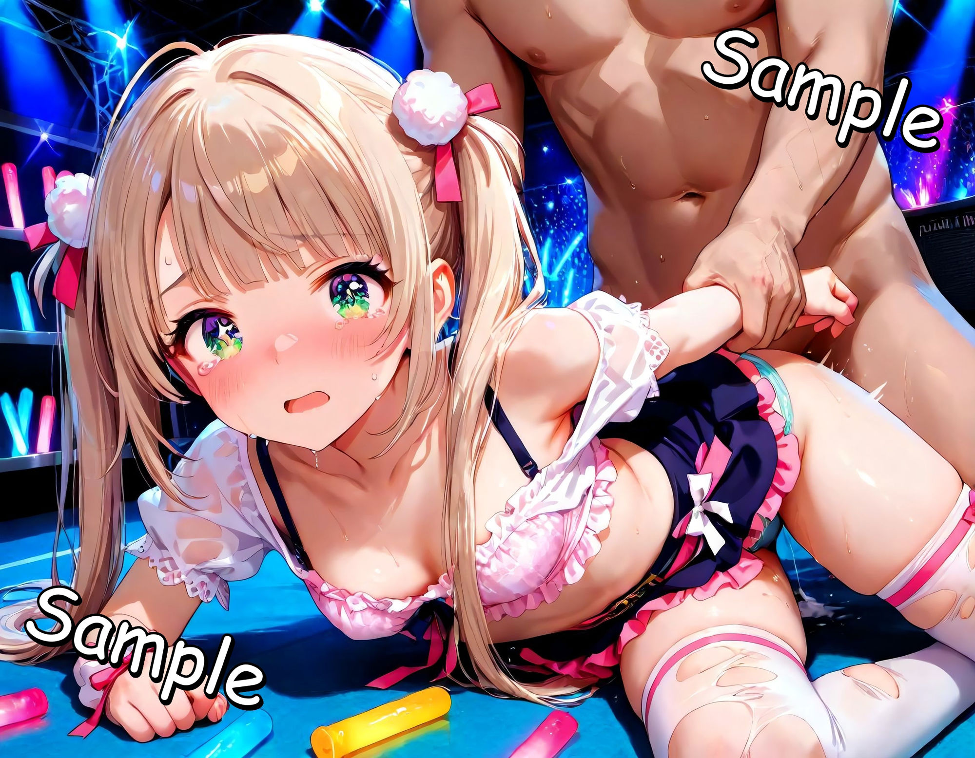 サンプル画像4:清純派アイドルが秘密の握手会でファンとヤっている話(チェリー工房) [d_577402]