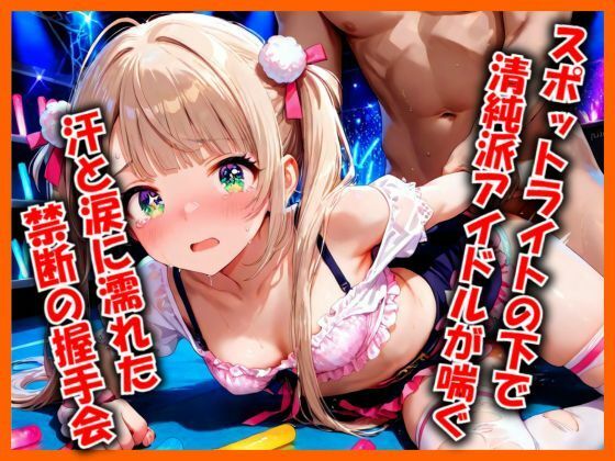 清純派アイドルが秘密の握手会でファンとヤっている話
