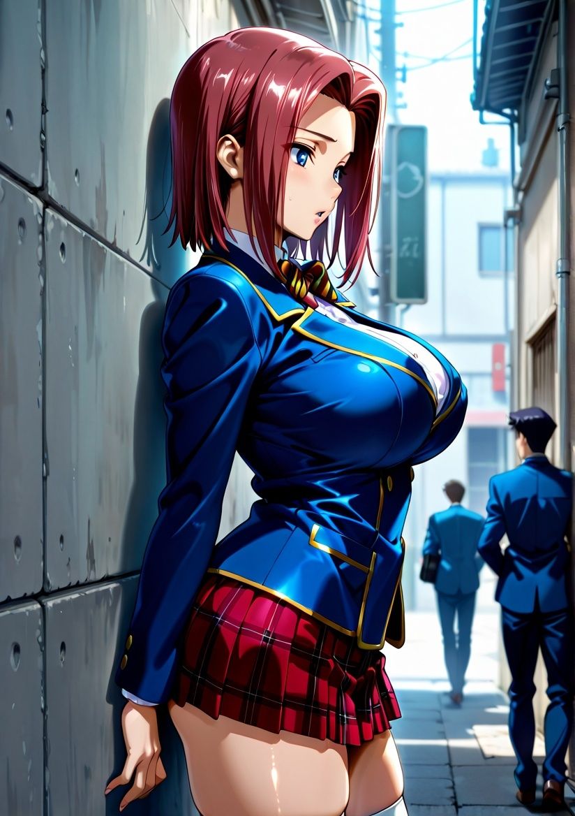 サンプル画像1:クラスの一軍女子 紅〇カレン は発情期(月が満ちるとき) [d_577406]