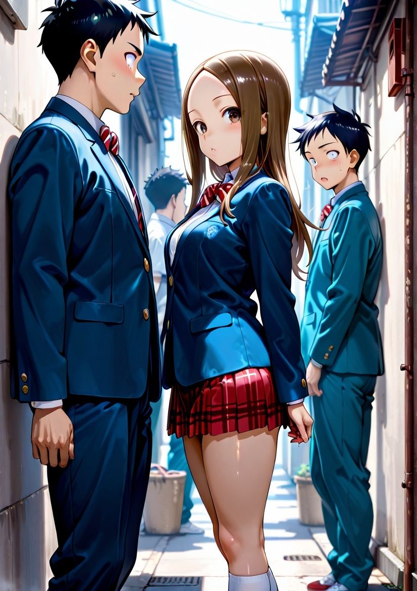 クラスの一軍女子 高〇さん は発情期_0