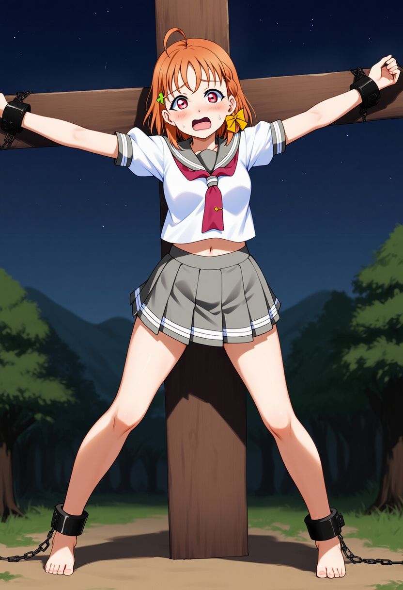 サンプル画像1:AI少女拘束絵巻13巻(眠らずの書庫) [d_577585]