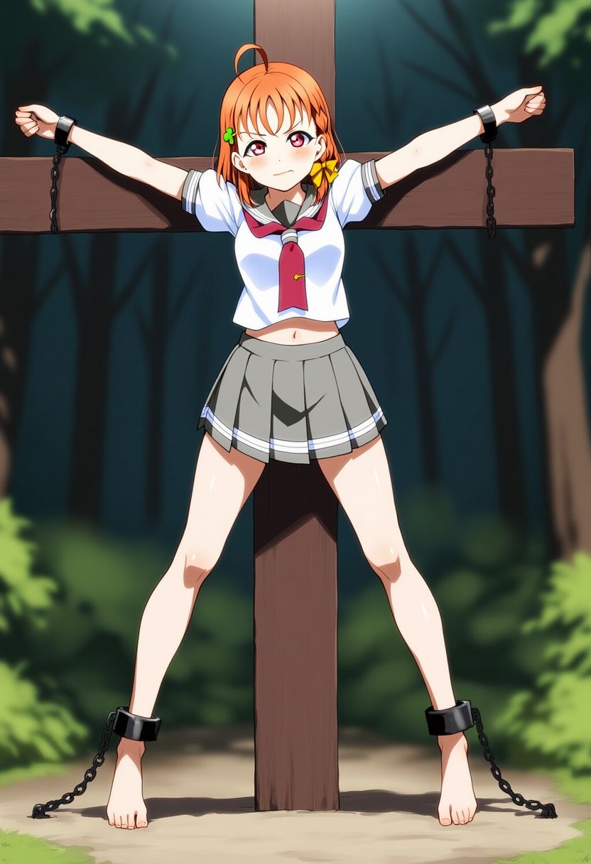 サンプル画像2:AI少女拘束絵巻13巻(眠らずの書庫) [d_577585]