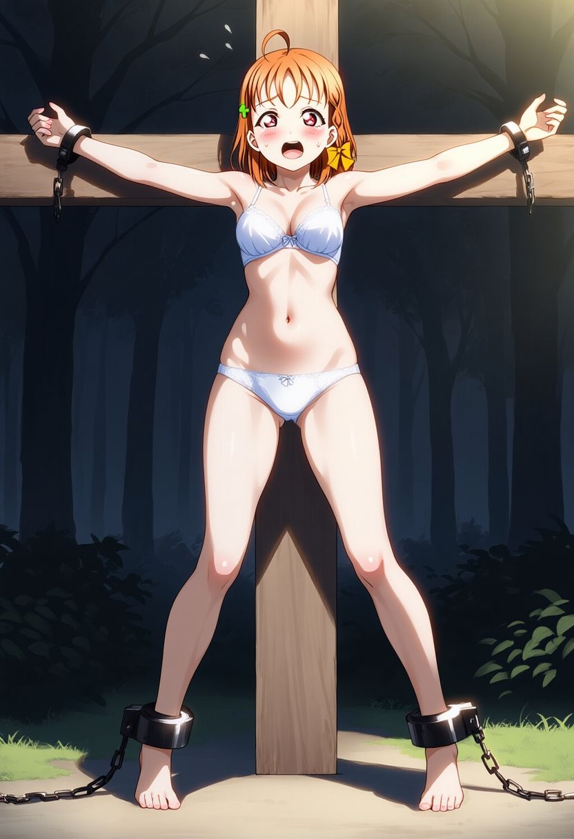 サンプル画像5:AI少女拘束絵巻13巻(眠らずの書庫) [d_577585]