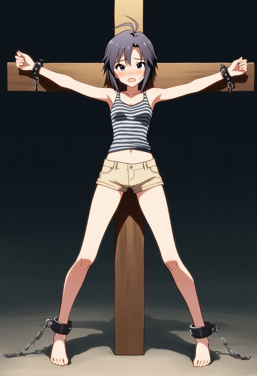 サンプル画像3:AI少女拘束絵巻14巻(眠らずの書庫) [d_577597]