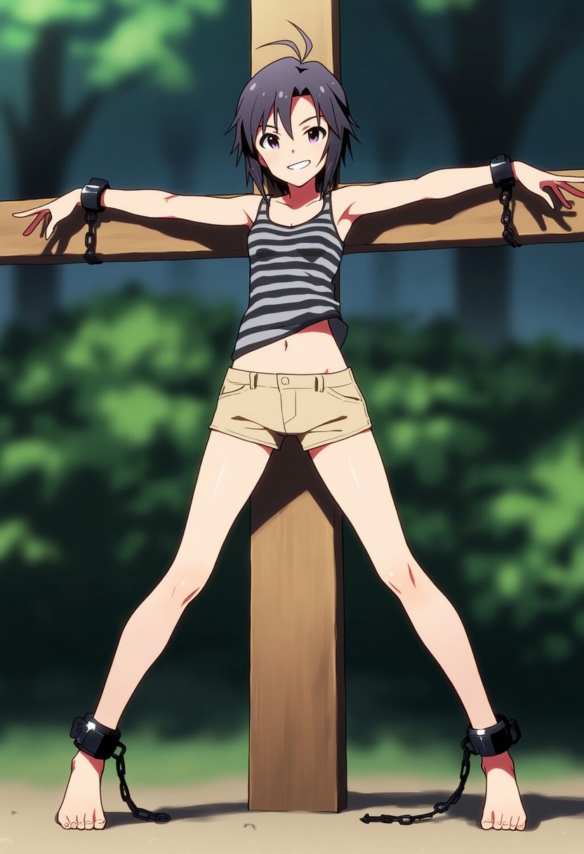 サンプル画像4:AI少女拘束絵巻14巻(眠らずの書庫) [d_577597]