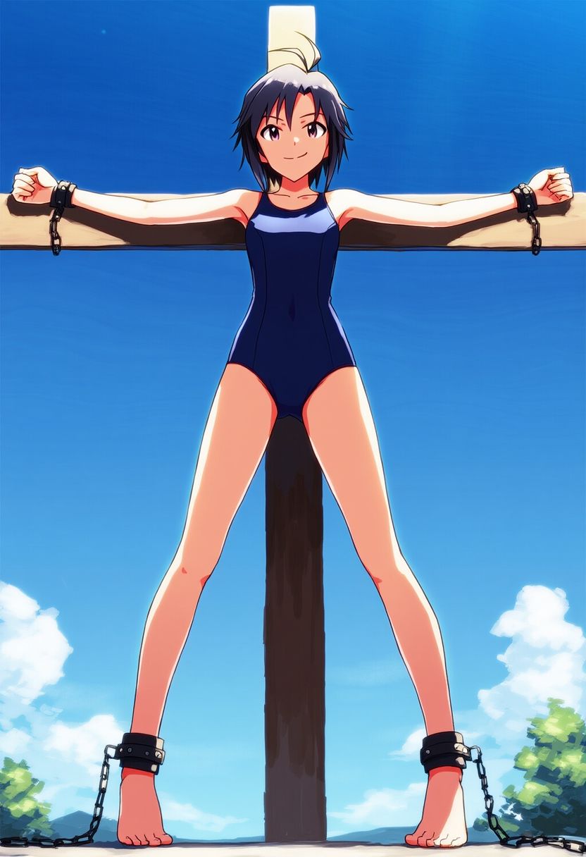 サンプル画像6:AI少女拘束絵巻14巻(眠らずの書庫) [d_577597]