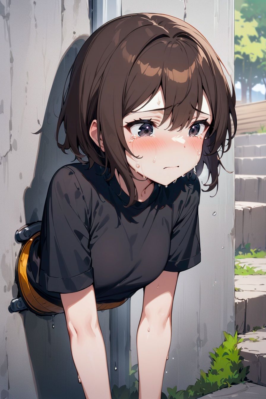 サンプル画像2:壁尻のある風景7 〜抜けないけど抜ける壁尻たち〜(Trash Glider) [d_577614]