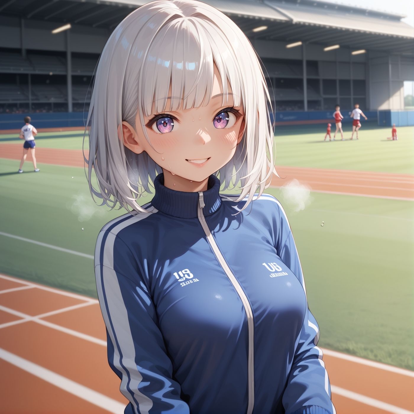 学園性活!クールダウンに手伝って!陸上部 画像10