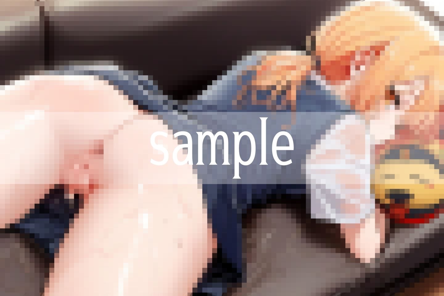 サンプル画像1:帰宅したら姉が自慢の美尻で父さんを誘ってくるなんて…(リアルAI美少女LABO) [d_577721]