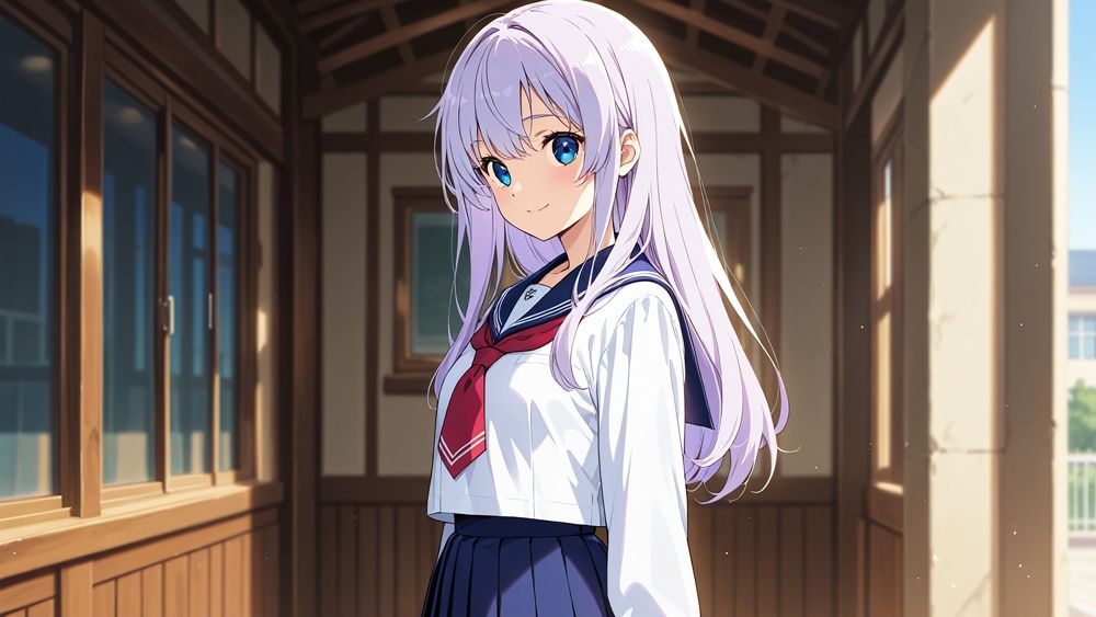 サンプル画像2:紫髪橙髪の清純水泳部員が新任コーチと放課後の種付け特訓【4K】【450枚収録】(ニート印刷所) [d_577762]