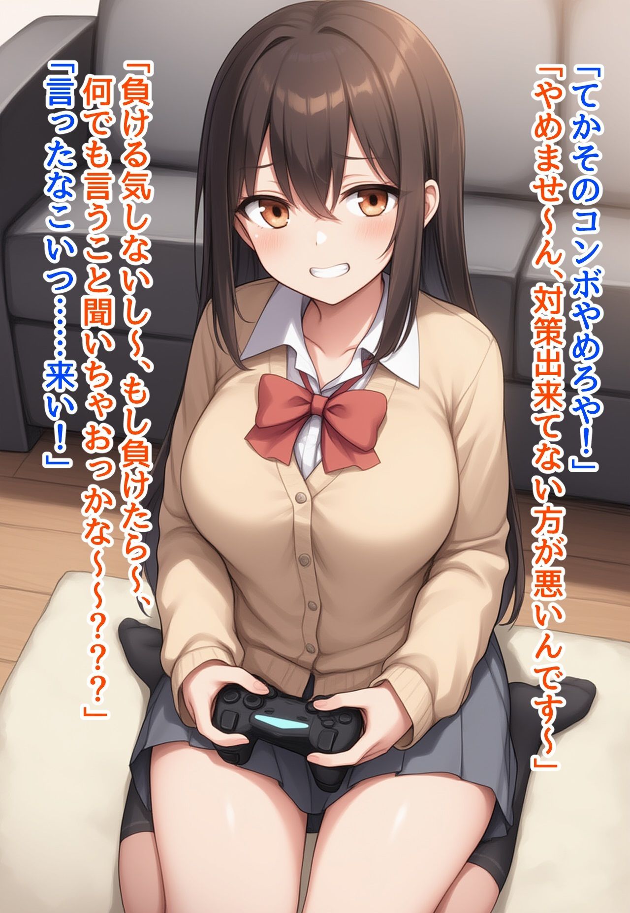 サンプル画像3:生意気JKを調教プレイで分からせる話(saltワークス) [d_577815]