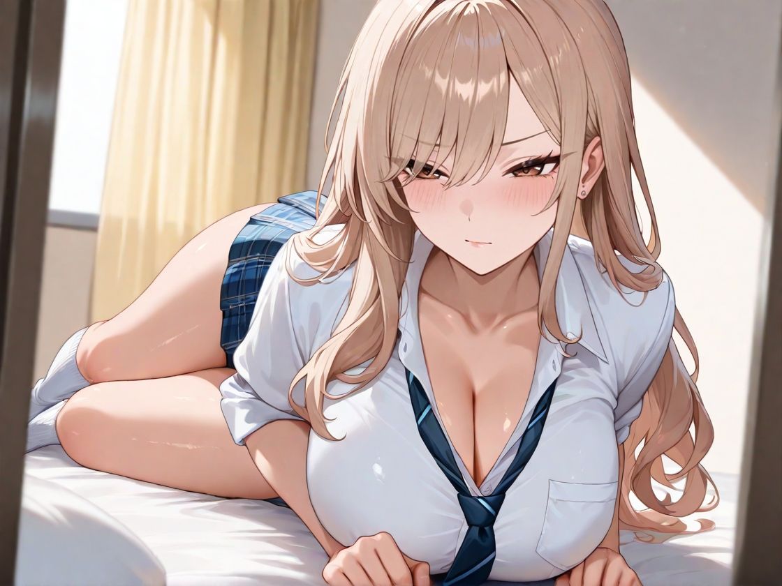 サンプル画像1:生意気ギャルを陰キャのち〇ぽでメス堕ちさせる(すきやきんまん) [d_577823]