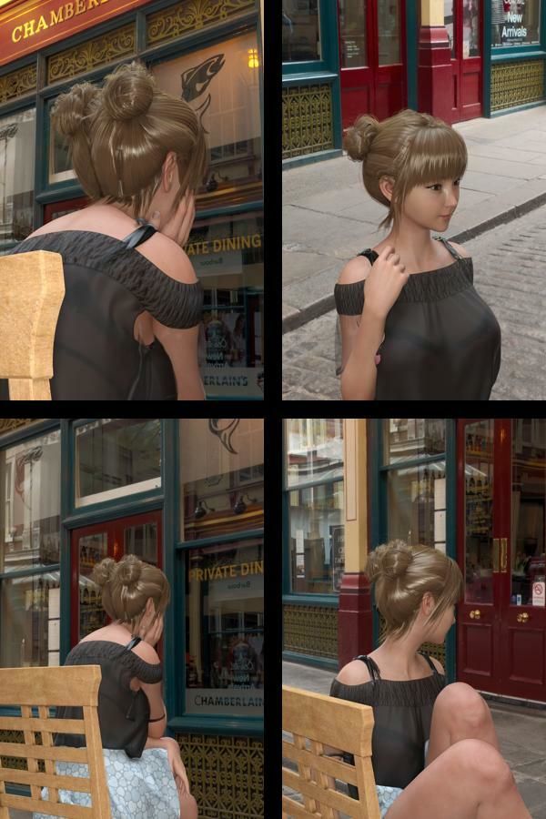 『理想の彼女を3DCGで作ります』から生まれたバーチャルアイドル「一ノ瀬廻里(いちのせめぐり)」のJDモデル風写真集:JDModel_01 画像2