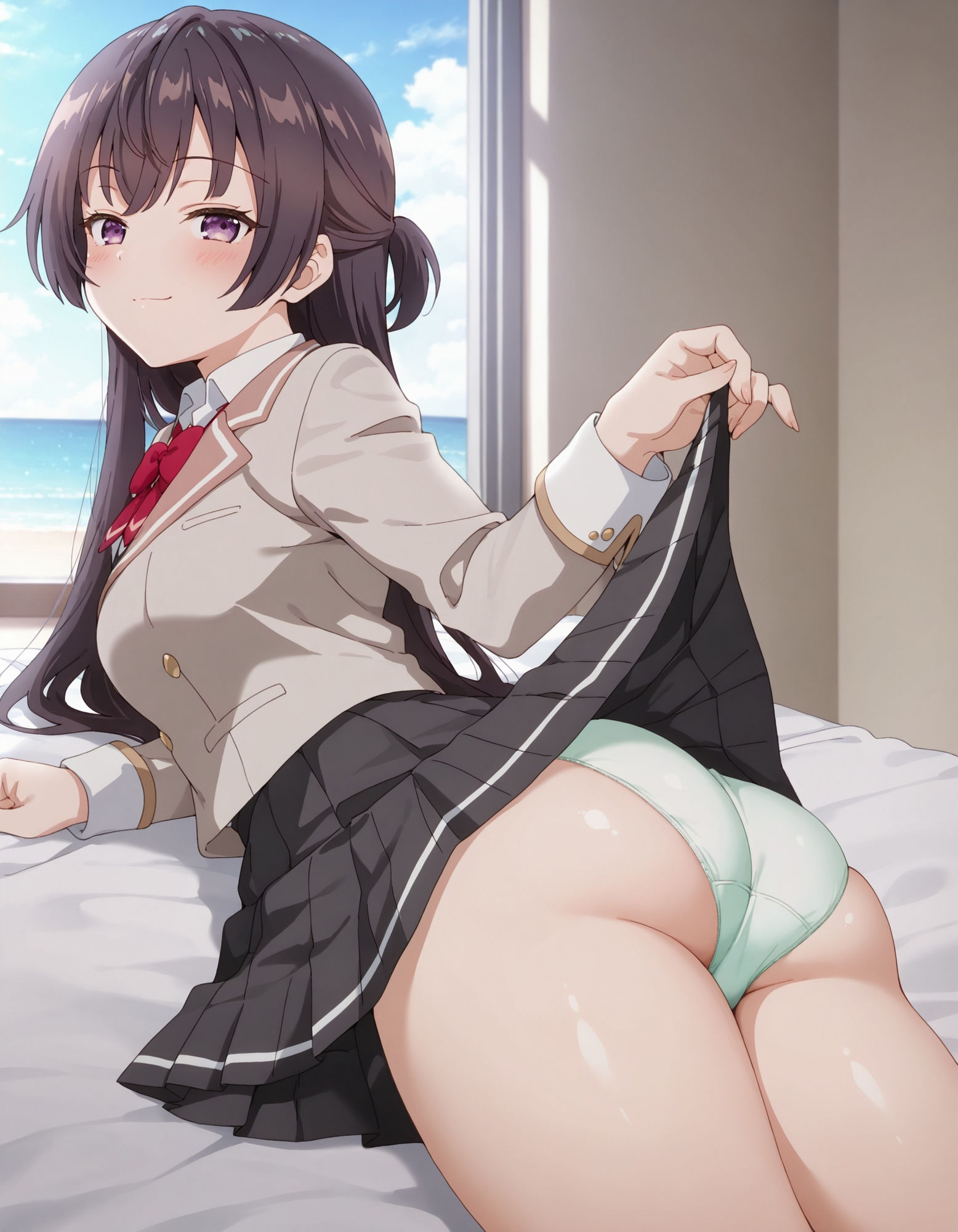 サンプル画像5:周〇有希のパンチラ〜制服編〜(D.P.H.) [d_577868]