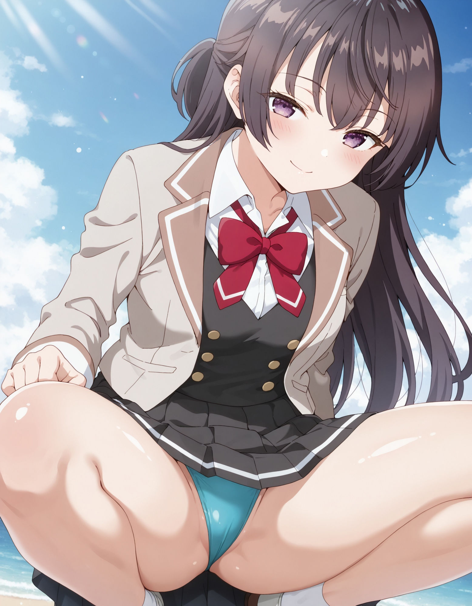周〇有希のパンチラ〜制服編〜 画像8