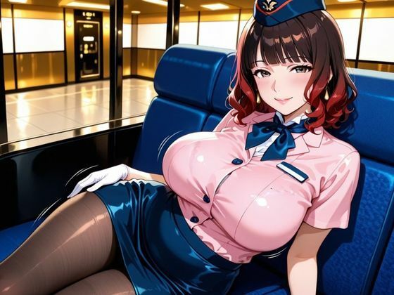 サンプル画像2:人妻キャビンアテンダントのパンスト誘惑 〜受付から仮眠室、異国の愛まで〜(ぱいんだー出版) [d_577923]