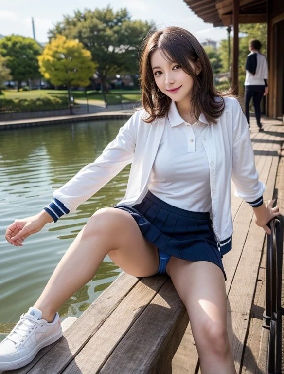 女子大生不忍池パンチラ画像集 画像1