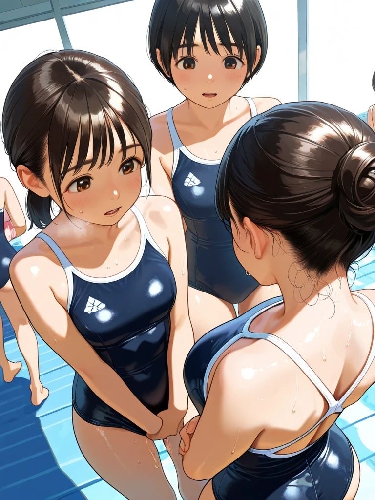 女子生徒の水着姿〜スク水マニア〜 画像3