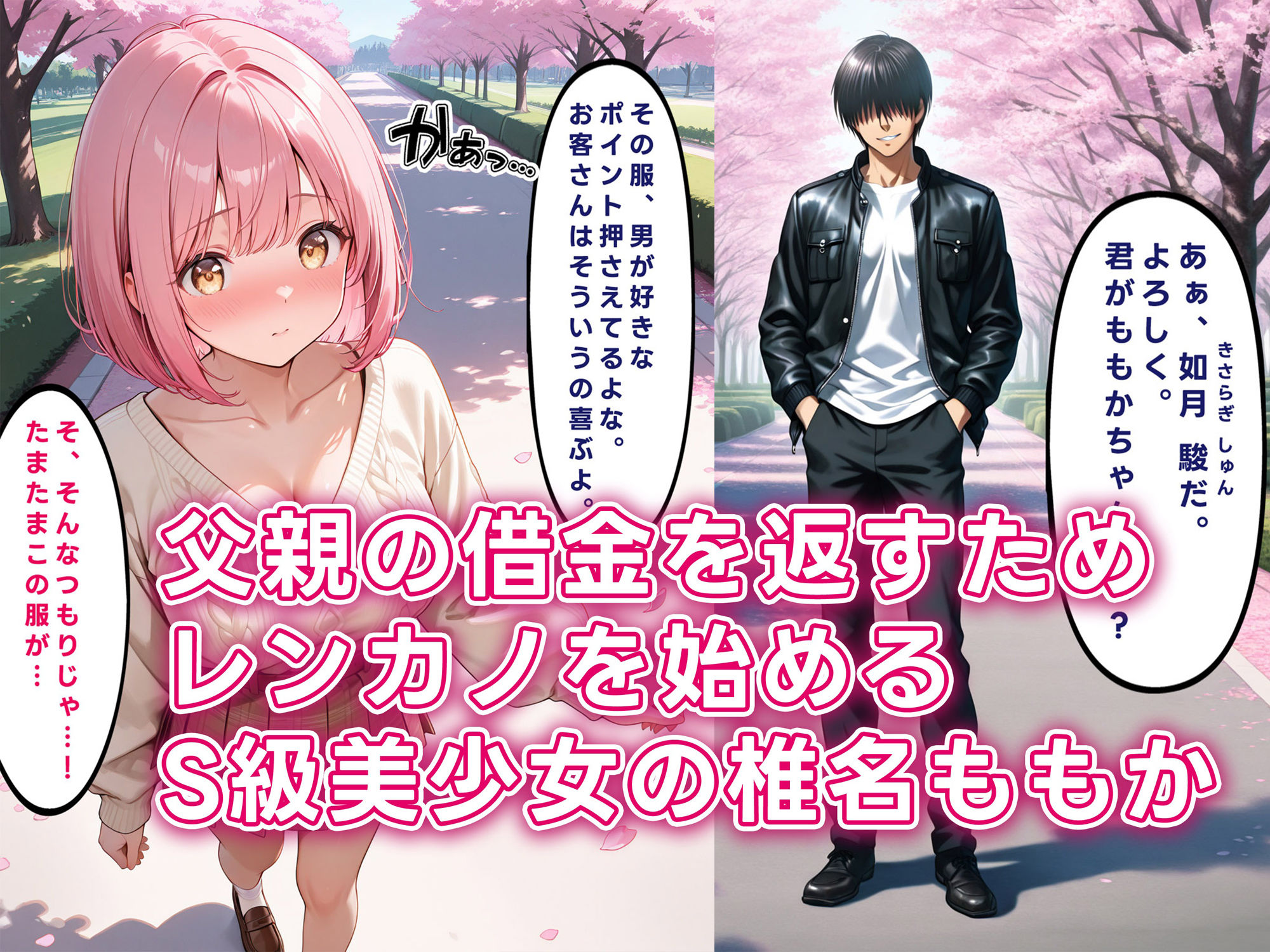 レンカノエンジェル S級新人ももかの裏研修 画像1