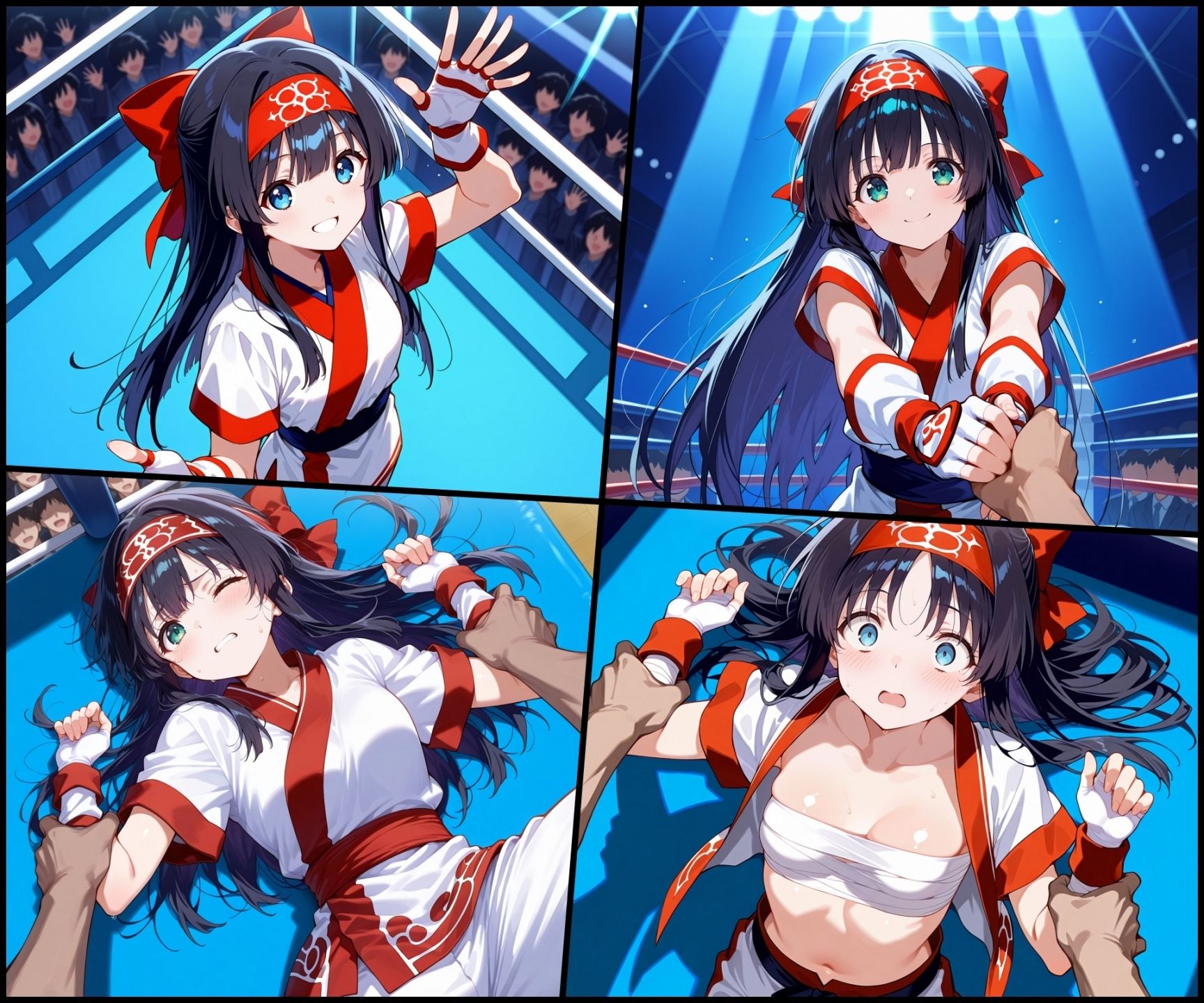 サンプル画像2:地下格闘技大会  ナ〇ルル編(ぺんてるぼーにあ) [d_578032]