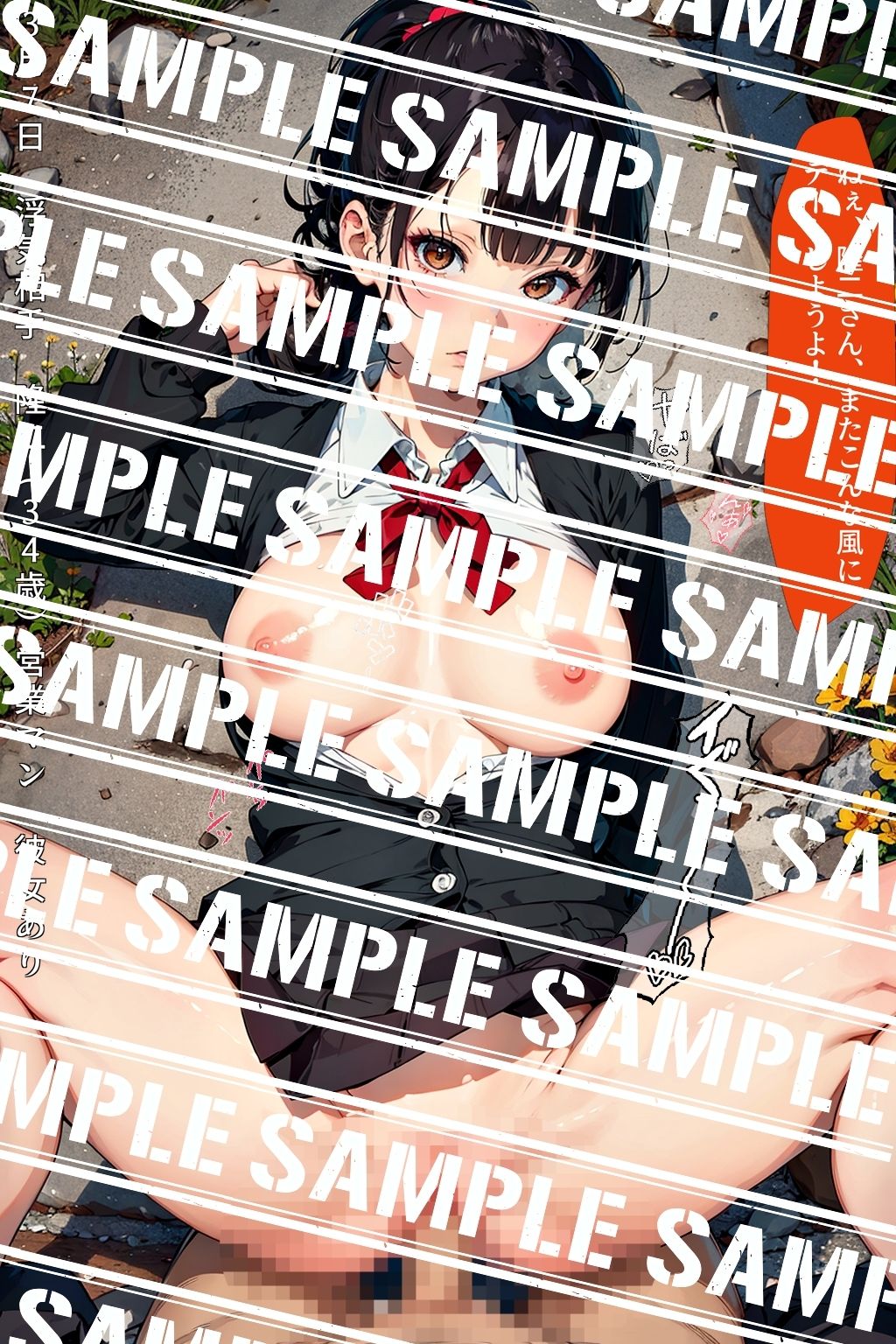 清楚でポニーテールの似合うコスプレ好きの僕の彼女さゆり(21歳)が実はただのビッチだった件 〜制服編vol.3(最終巻)〜 画像10