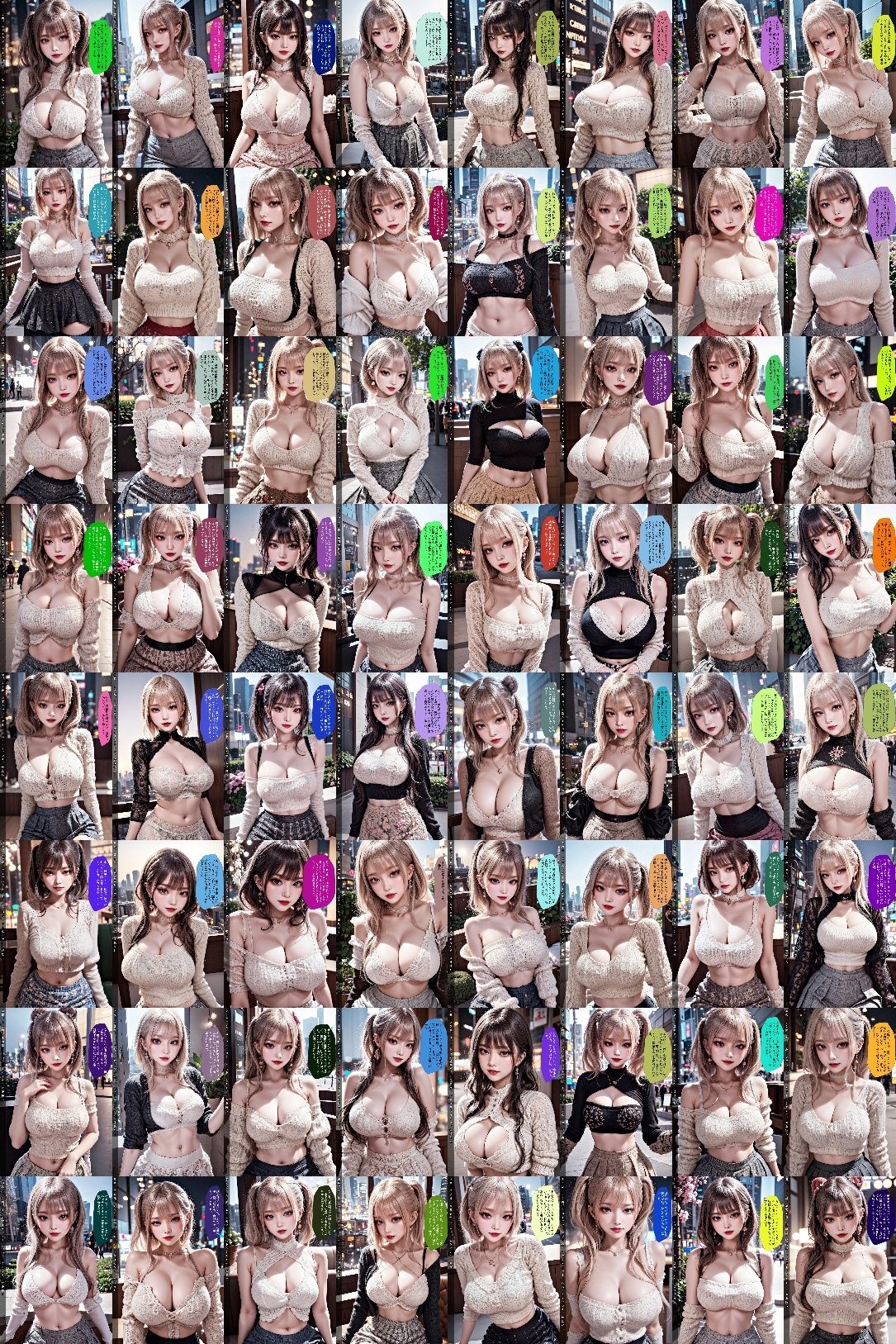 ニットの似合う巨乳ギャルがエロすぎる件_vol4(最終巻) 画像9