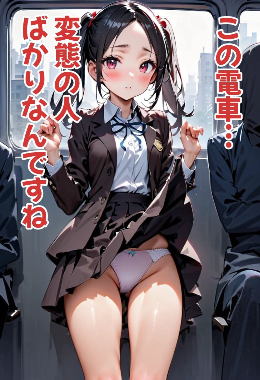 足刈がイク! パンチラ電車編 画像9