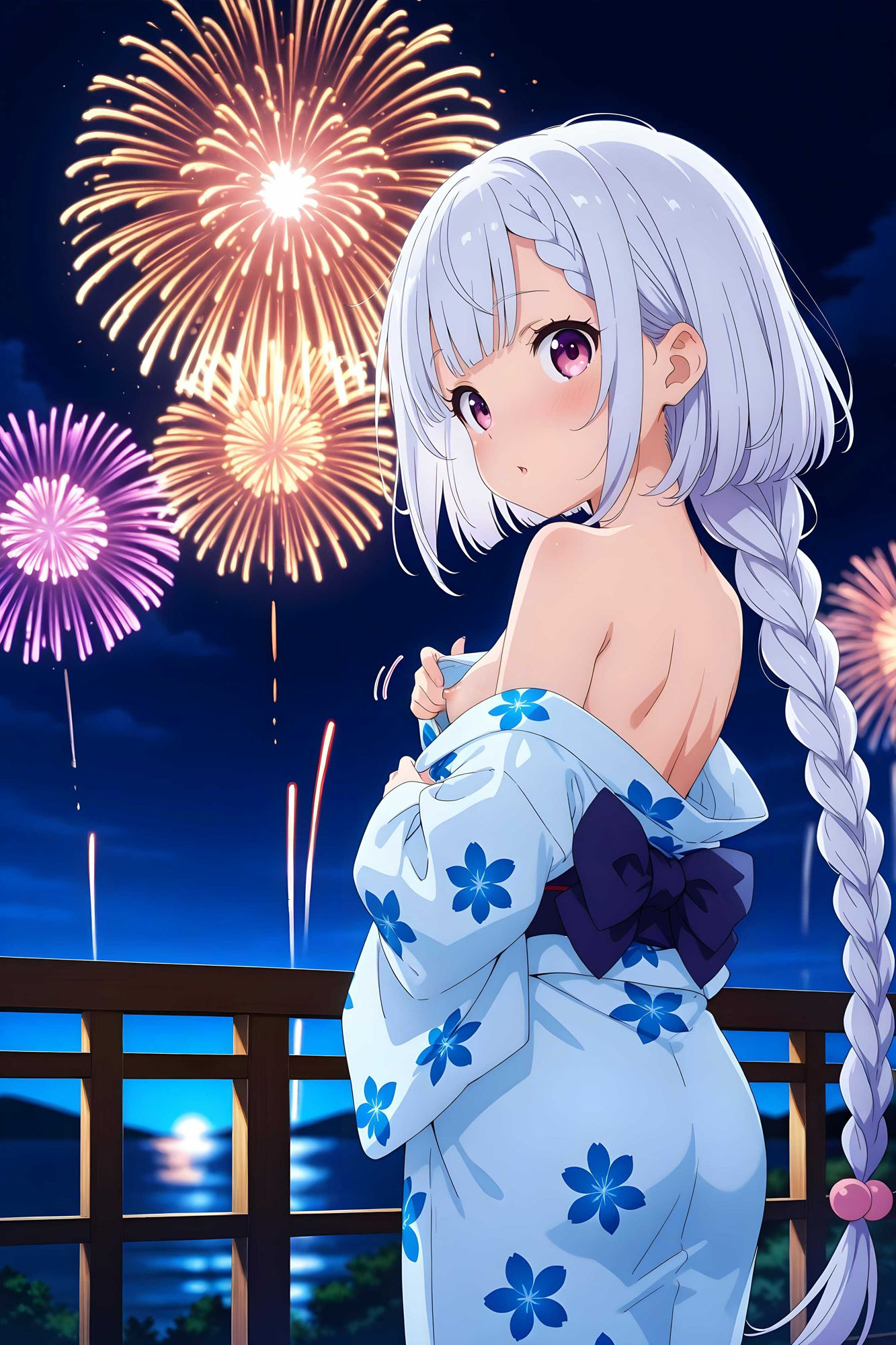 サンプル画像4:花火消える前に君とエッチ ♪(エンジェル) [d_578072]