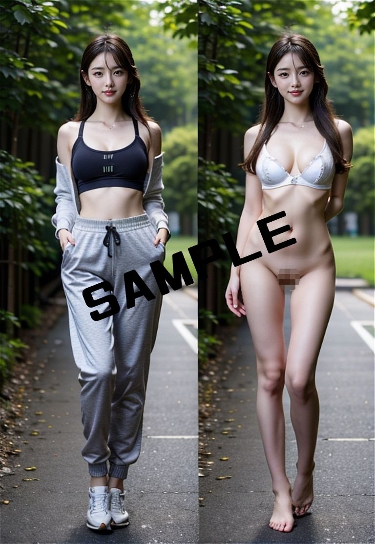 サンプル画像1:AI女子全裸図鑑 vol9(アダルトコンテンツ3D作成工房) [d_578081]